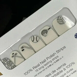 Color Street Overlay Game On Press On Nails Sports Hockey Tennis Baseball